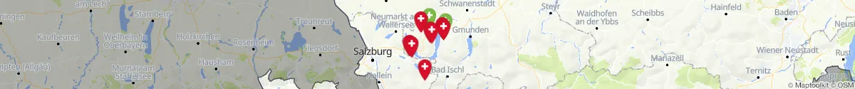 Map view for Pharmacies emergency services nearby Tiefgraben (Vöcklabruck, Oberösterreich)